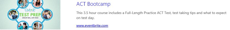 ACT Bootcamp